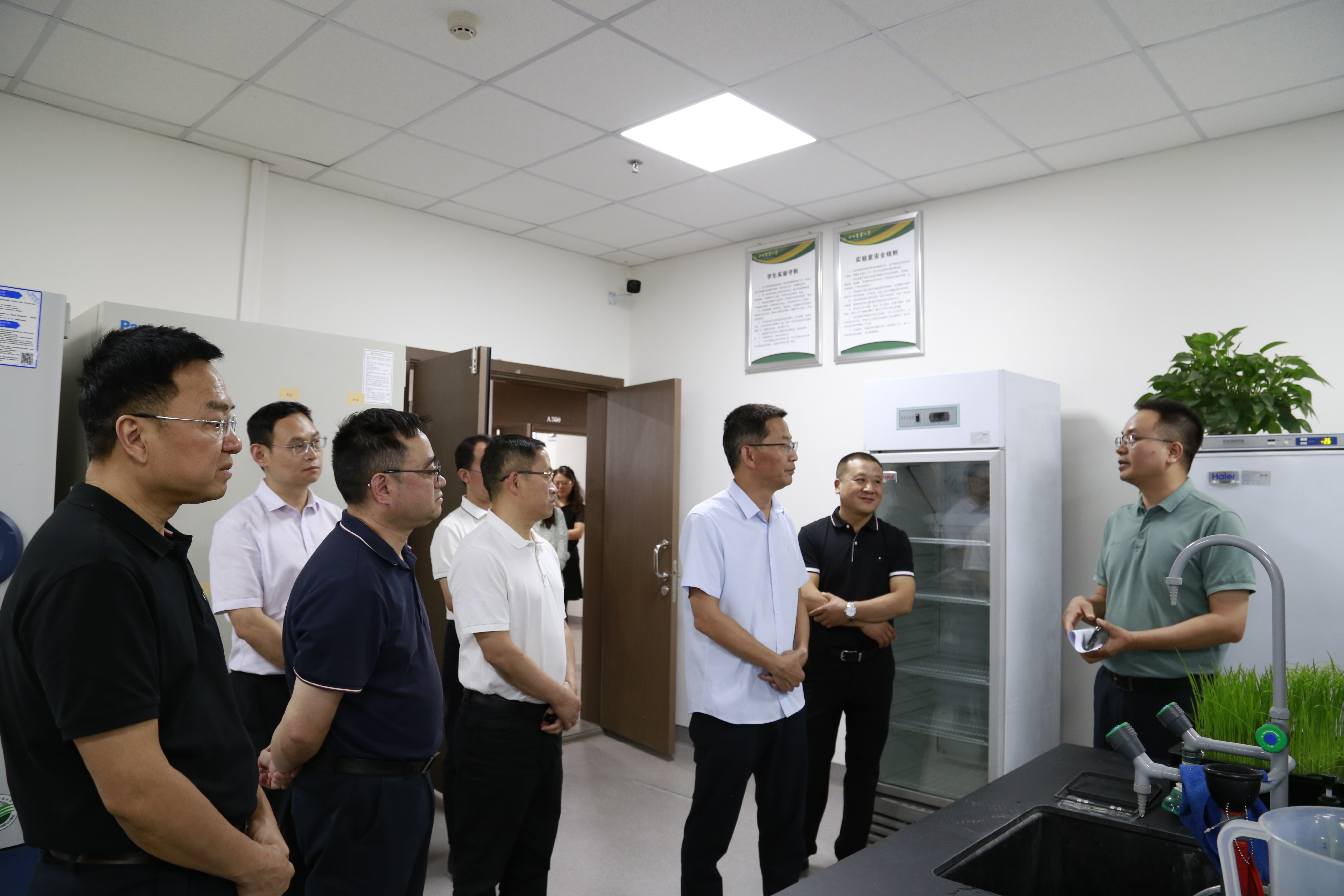 绵阳市安州区委书记一行赴水稻研究所调研交流