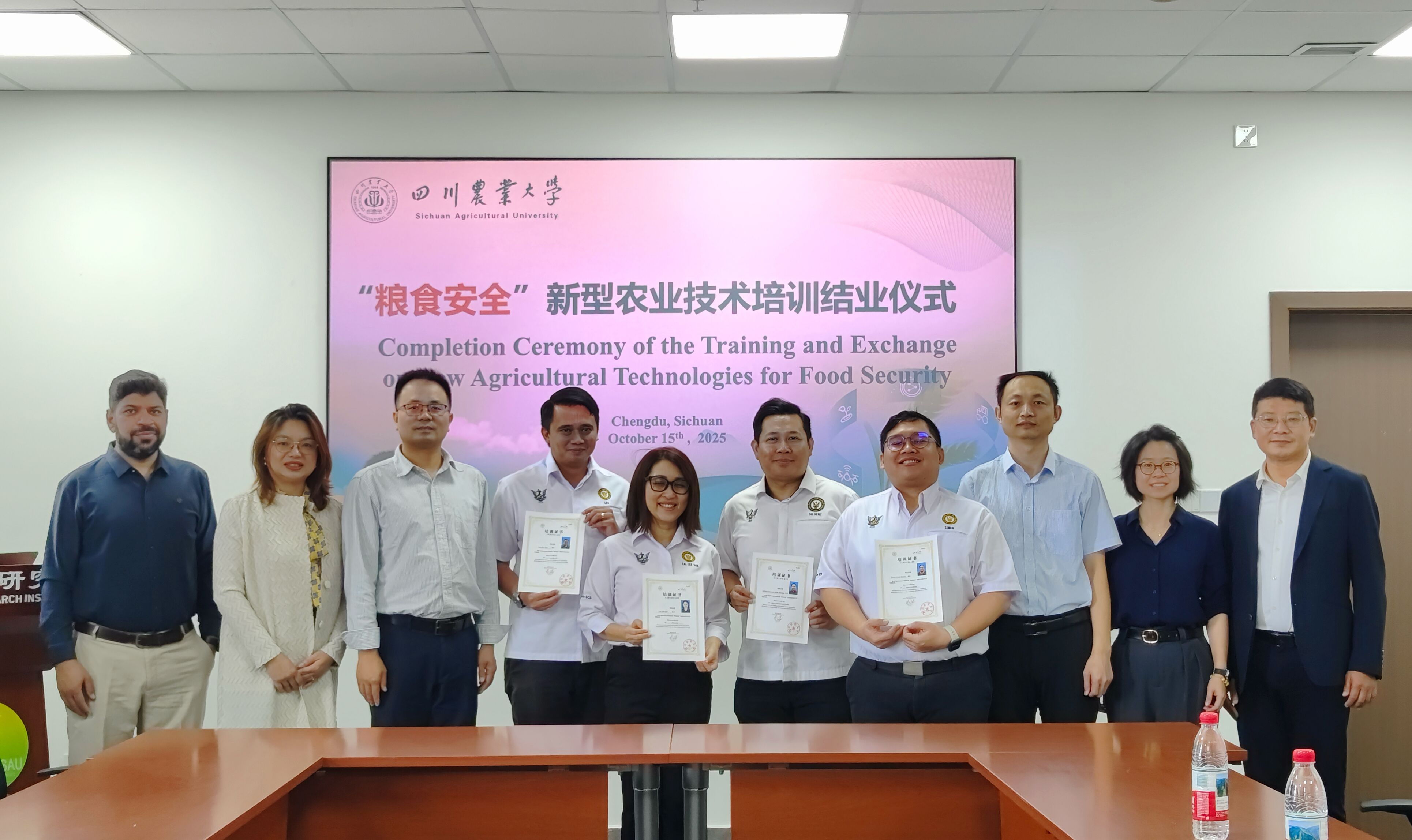 深化中马杂交稻技术合作  第二期“粮食安全”新型农业技术培训班举行